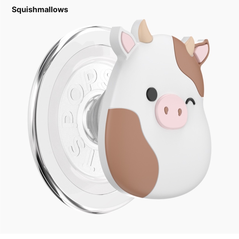 Squishmallows Popsocket Ronnie The Cow - New In Box